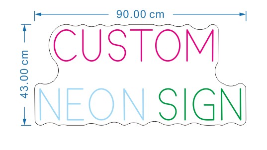 Colorful Neon Letter Modeling Light Custom Neon Sign DIY Colorful Neon Letter Modeling Light Custom Neon Sign DIY